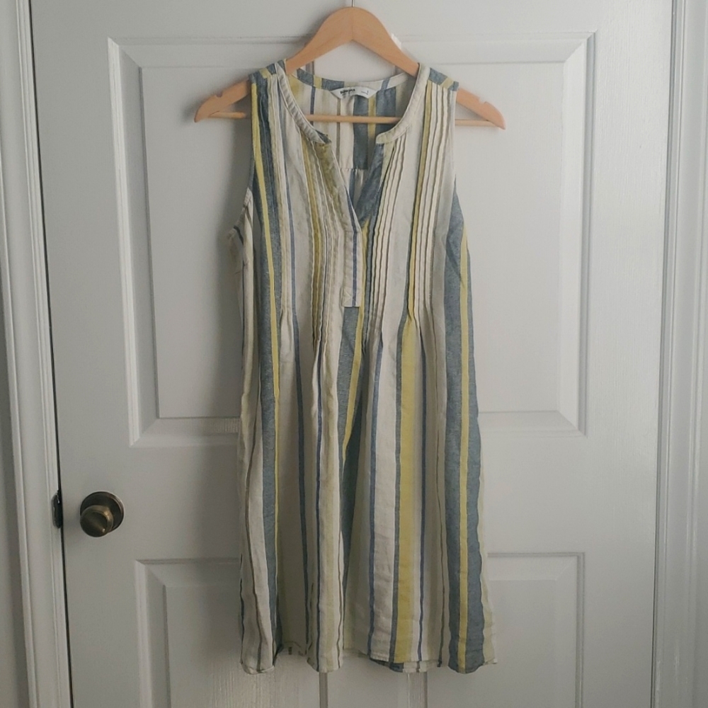 Sonoma linen blend dress with pockets